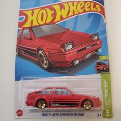 Hot Wheels Toyota AE86 Sprinter Trueno