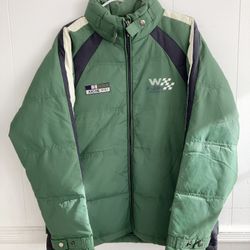 White Jeans down jacket for man