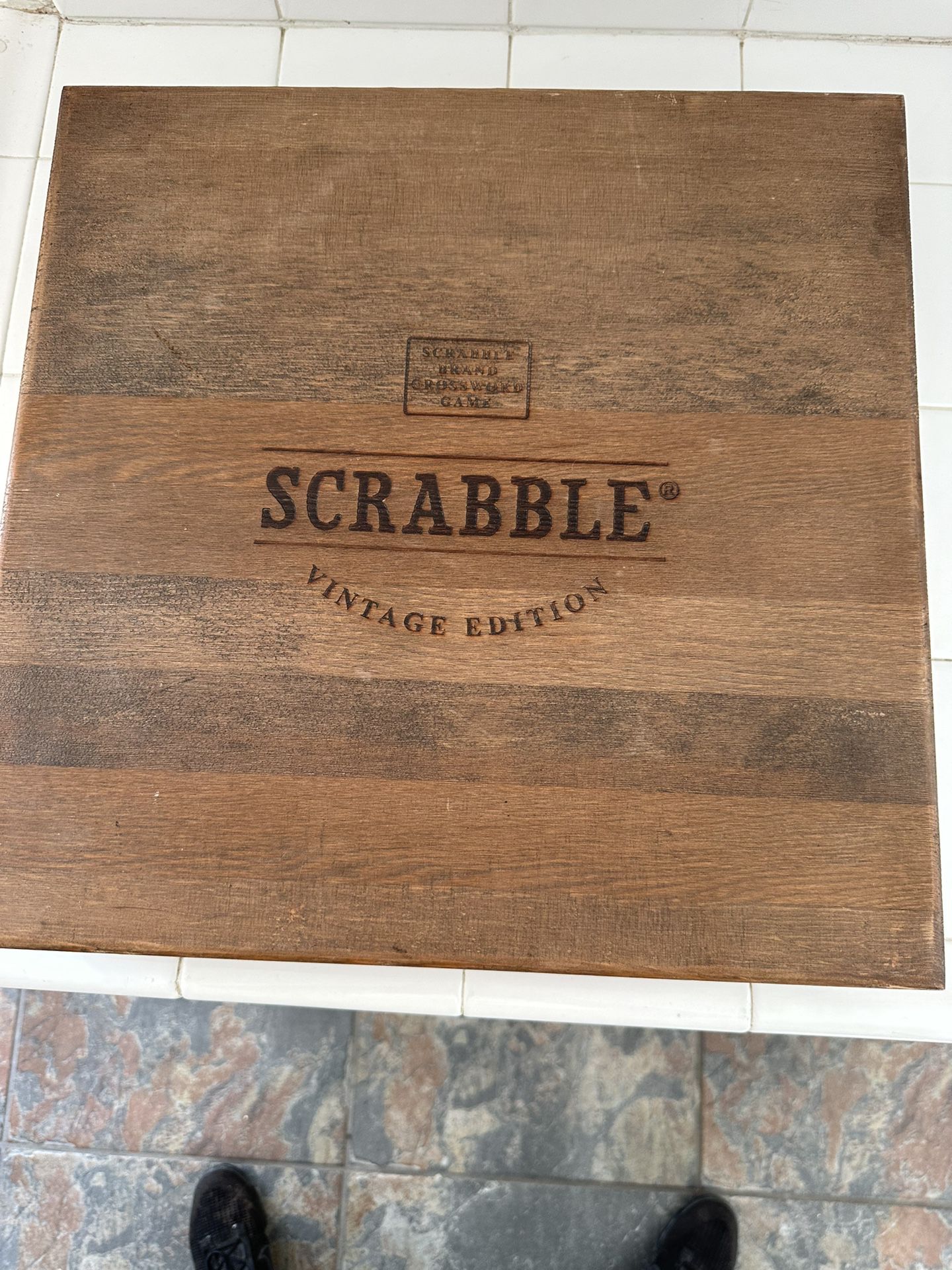 Vintage Edition Scrabble