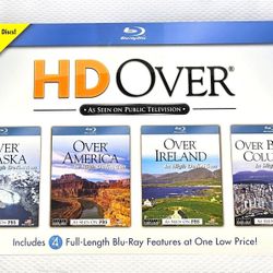 HD Blu-Ray Over Alaska, America, British Columbia, Ireland 