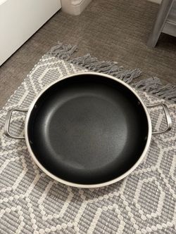 Stainless Steel Pan with Glass Lid