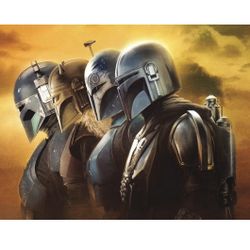 Star Wars: The Mandalorian Season 3 - Helmets Wall Poster, 34L" x 22.4W"