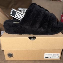 UGG FLUFF YEAH SLIDES