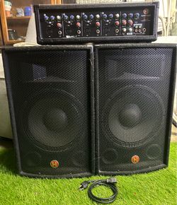 Speakers/amp