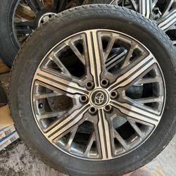Rims From A 2025 Toyota Tundra Capstone