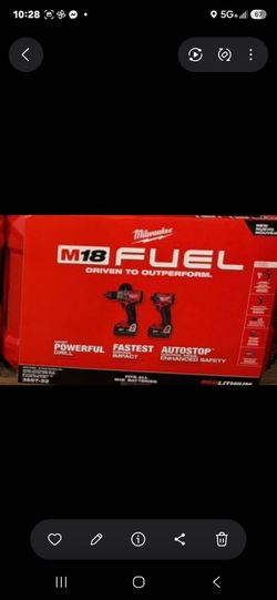 MILWAUKEE DRILL SET COMBO