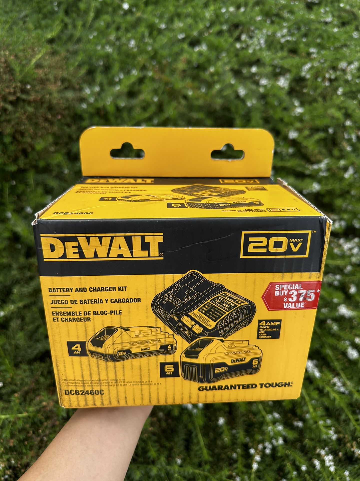 Dewalt 6ah & 4ah battery combo. Comes with two battery and charger. Brand new never open