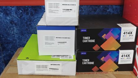 Brand New in box ink toner cartridges:414X;210A;202X; 414A