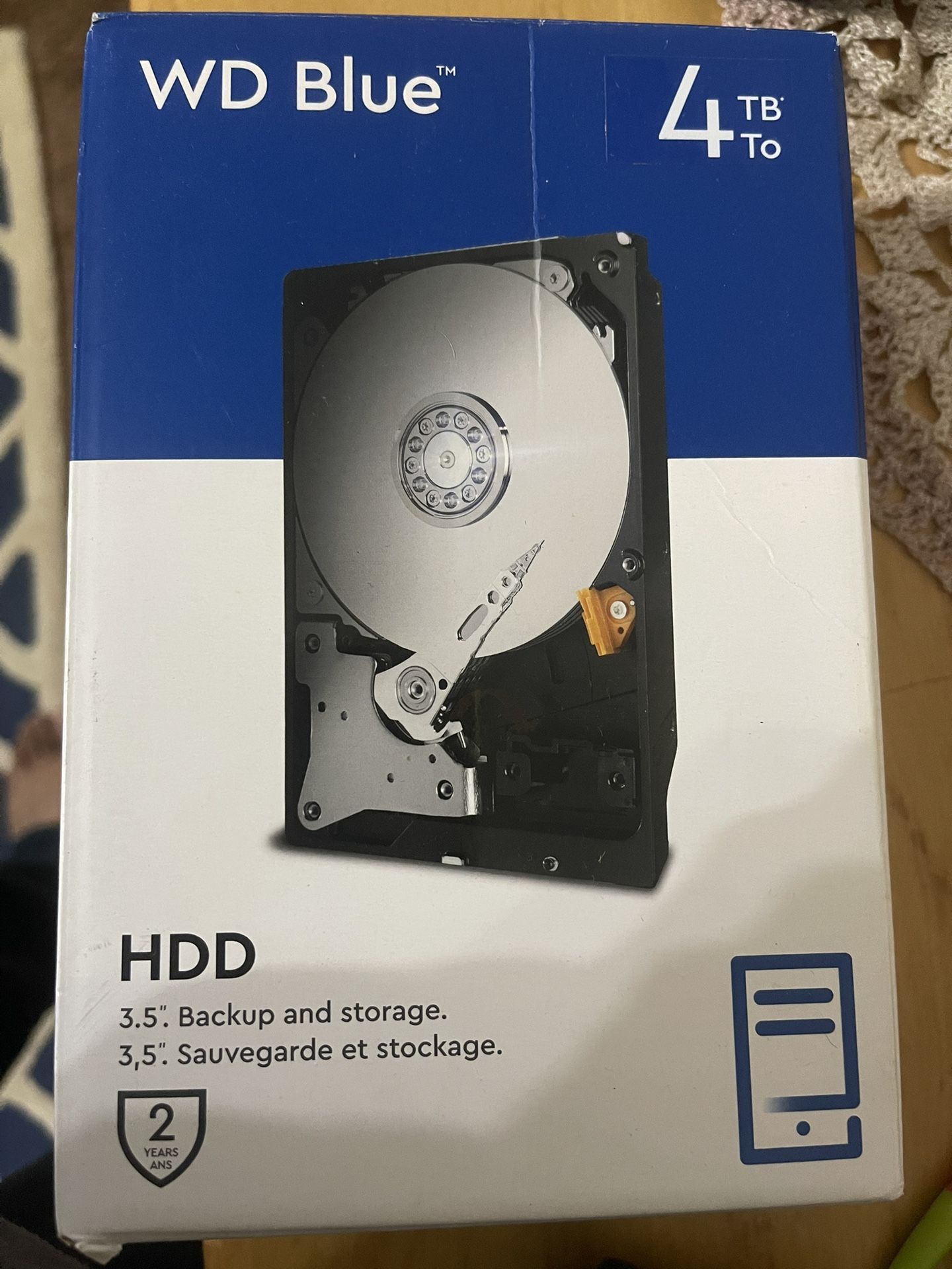 Western digital 4 GB hard Drive 