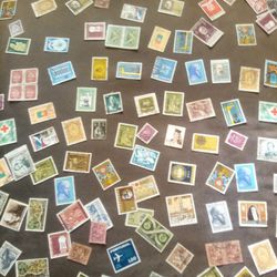 Lot Of 100+ Portugal Stamps Vintage Collection