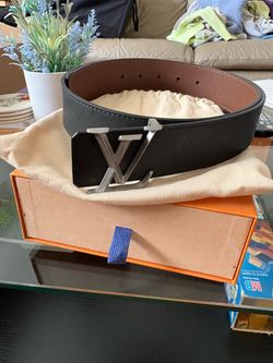 Louis Vuitton Black and brown Monogram reversible belt