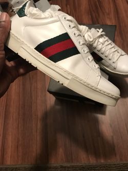 Gucci sneaker pelle s gomma best sale
