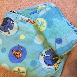3Piece Disney Finding Nemo Flannel Sheet Set Thumbnail