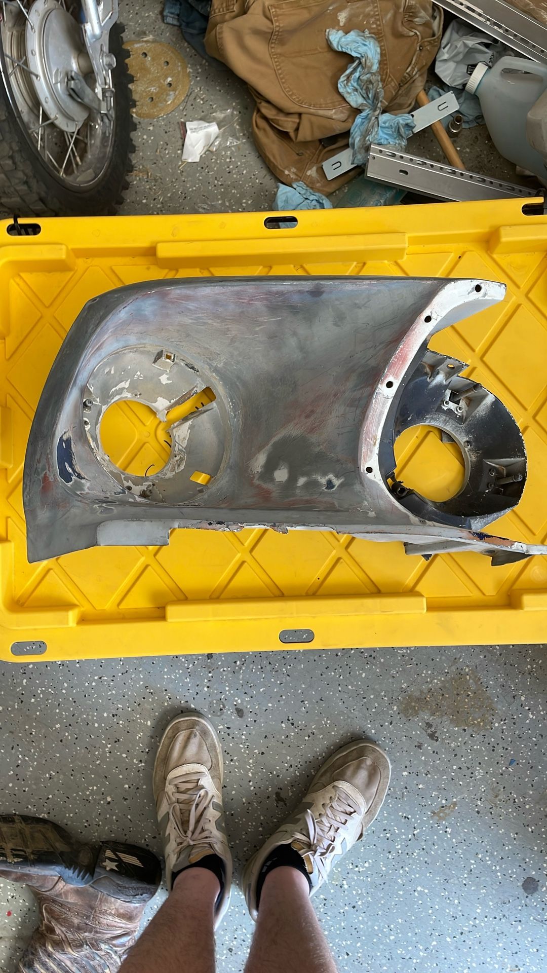 1969 Mustang Headlight Bezel Passenger