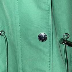 Polo Jacket  Green And Blue 