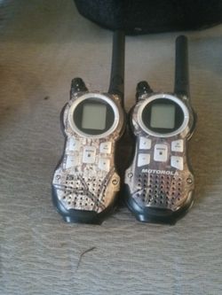 Camo Hunting Walkie talkies