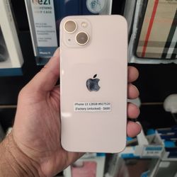 Apple iPhone 13 128GB in Starlight (Factory Unlocked/Desbloquiado)