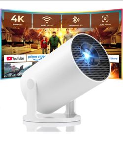 CLOKOWE mini projector with Bluetooth