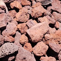 Red Lava Rock - Yard