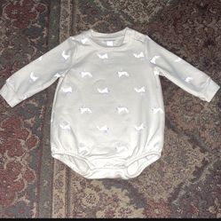 Cat & Jack Baby Boy’s / Girl’s Rabbit / Bunny Onesie, 6-9 Months 