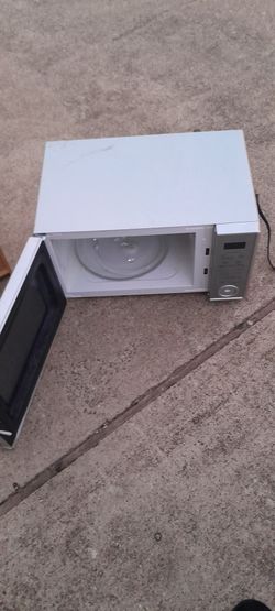 Silver Microwave