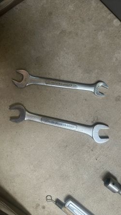 Craftsman Made Usa Wrench’s Two, 5/8x3/4, 13/16x25/32.