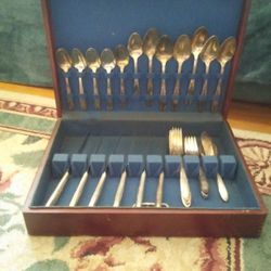 King Edward antique silver ware