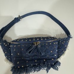 Denim Belt Bag 