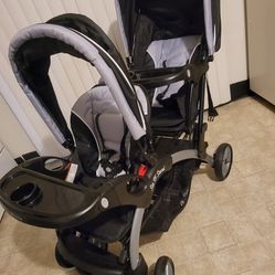 Babytrend Sit N' Stand Double Stroller