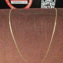 18k gold chain