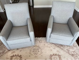 2 Rock/Swivel chairs