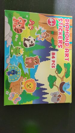 84 piece diamond art stickers ($8)