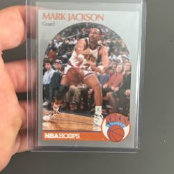 Mark Jackson Menendez Brothers Card