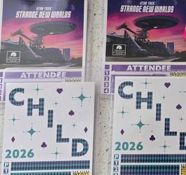 Comic Con ticket SDCC 2026 Badges Sat&Sun