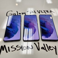 Samsung Galaxy S21 ULTRA Unlocked | Mission Valley Store | w/ Warranty 
