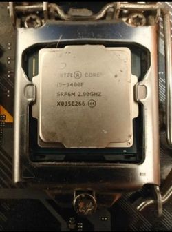Intel Core i5-9400F Processor (2.9 GHz, 6 Cores, LGA 1151) SRF6M