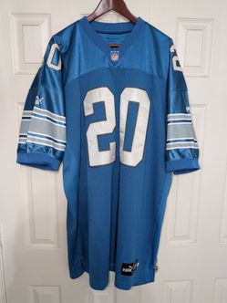 Vintage Puma Authentic NFL Detroit Lions Barry Sanders Jersey