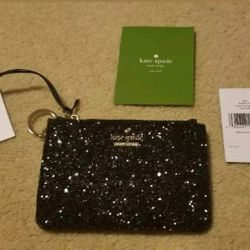 Brand New Kate Spade Glitter Coin Purse