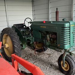 1950 John Deere tractor