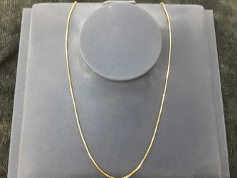 Serpentine Chain - Yellow Gold 14k (.585) 5.2 grams 18 inch