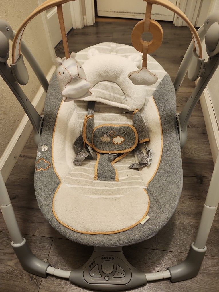 Ingenuity Baby Swing 25 OBO NEED GONE MAKE An Offer