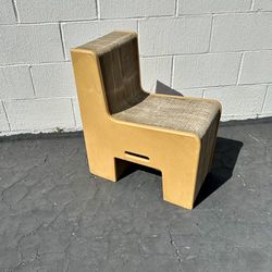 Flexiblelove  Chair Loveseat Vintage Early 2000s Chishen Chiu Recycled Material Mid Century Post Modern 