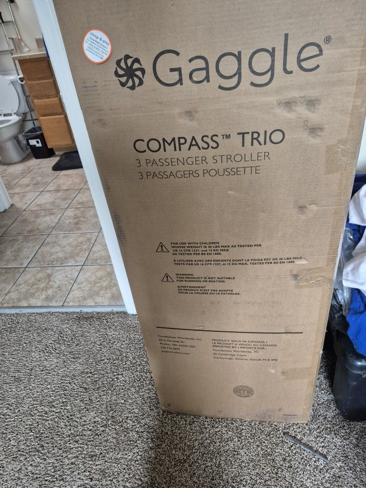 Compass Trio 3 Passenger Stroller