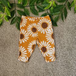 Carter's Baby Girl Daisy Pants (0-3 Months)