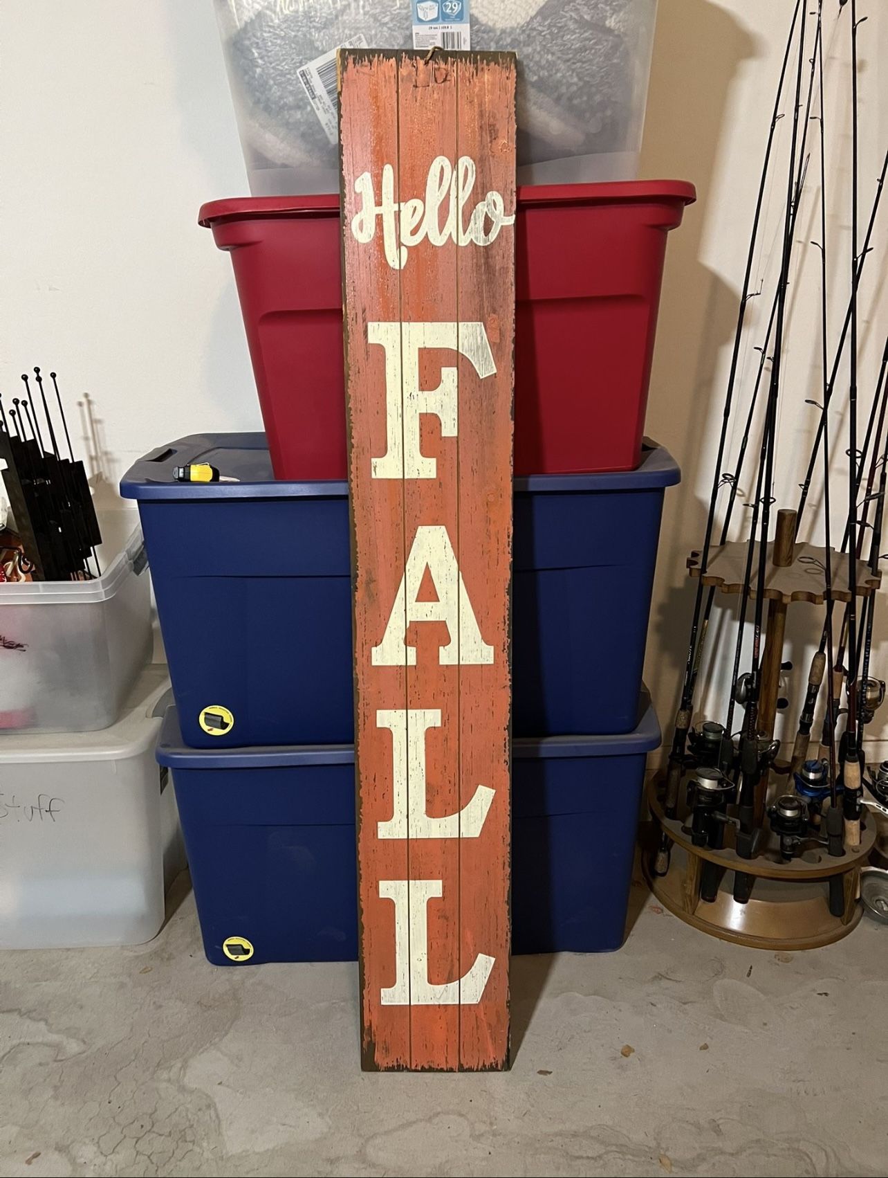 Fall Door Greeter Double Sided Sign