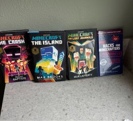Minecraft hardcover books