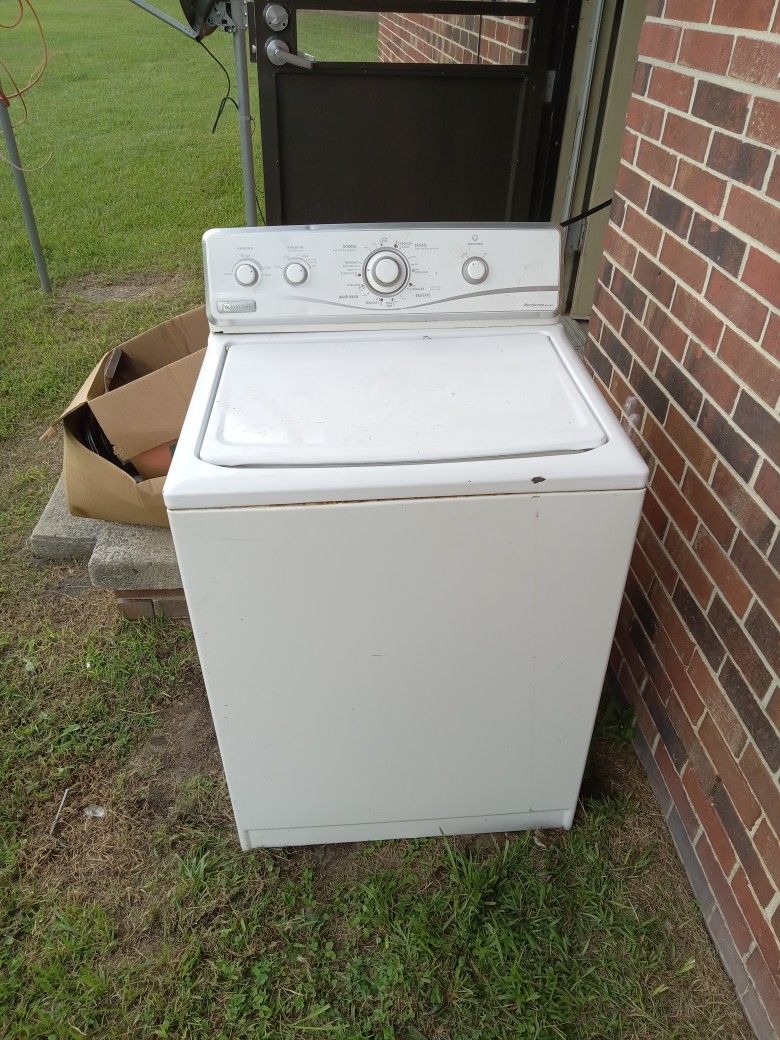 May tag Washer