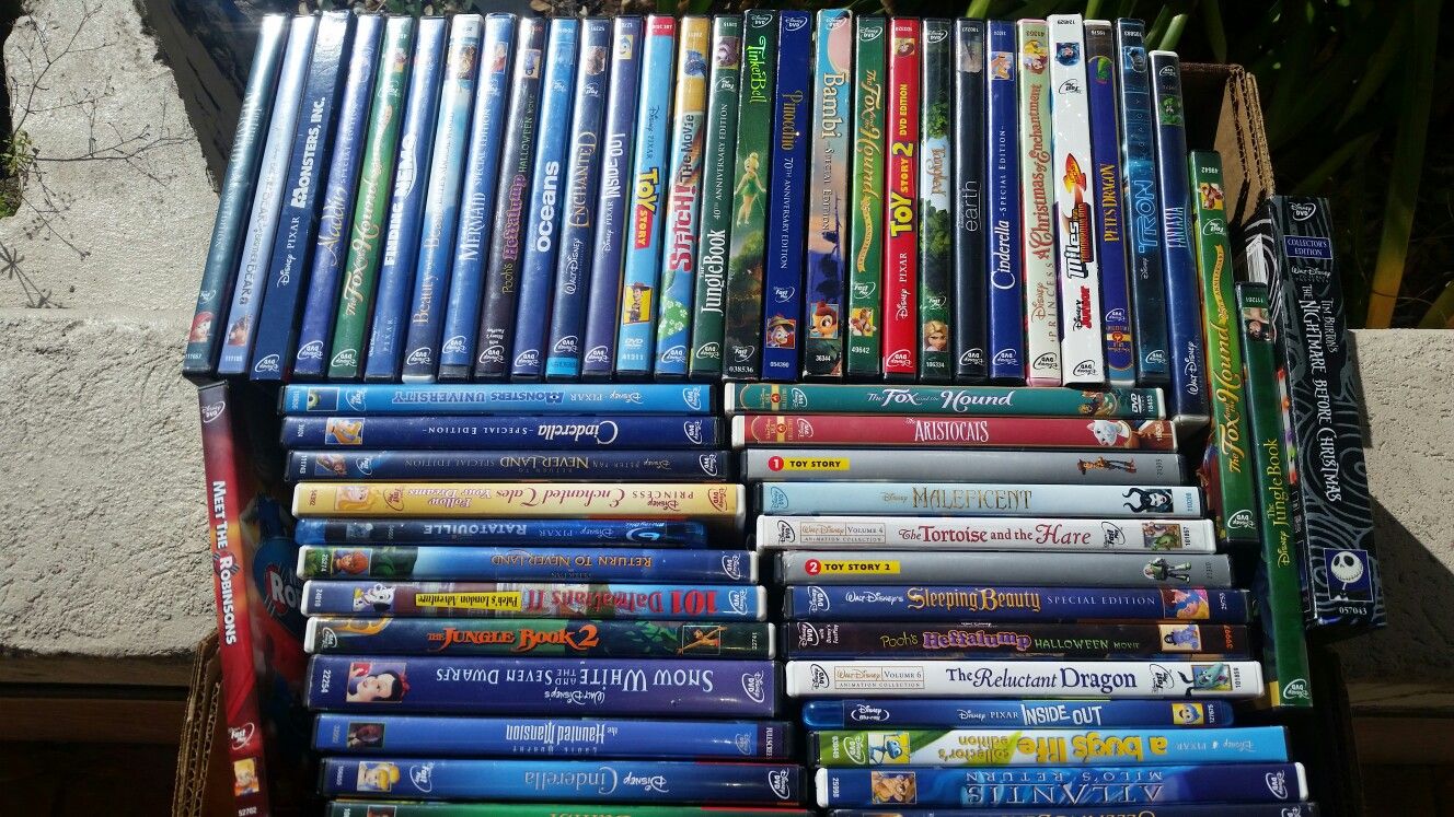 Disney Movies DVD bambi cinderella cars 2 and more pick 10 for $30