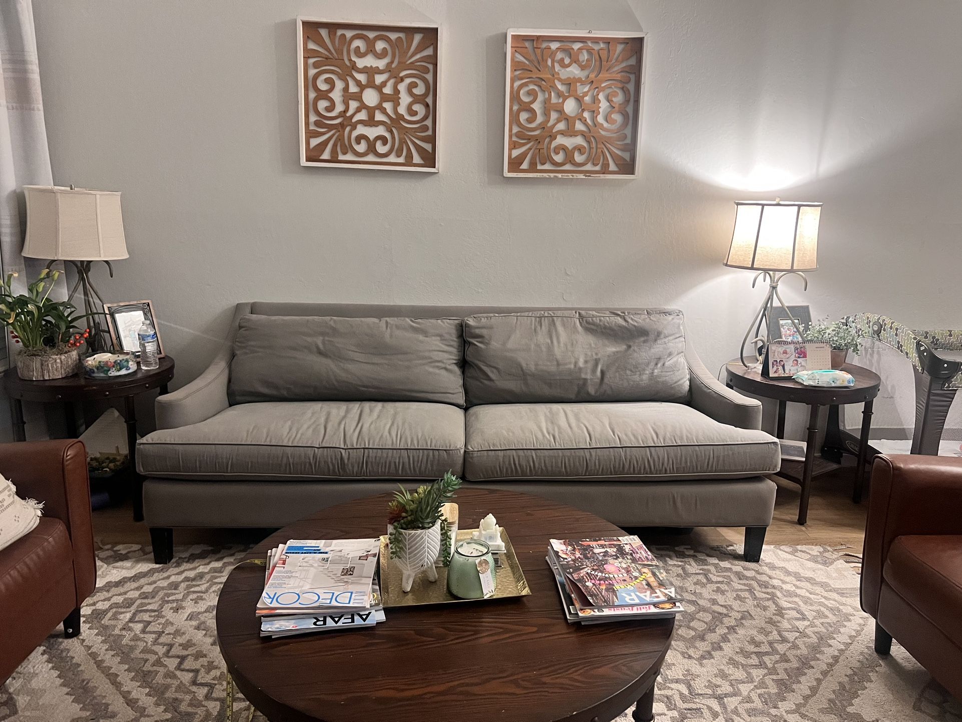 Lillian August 88 Inch Sofa