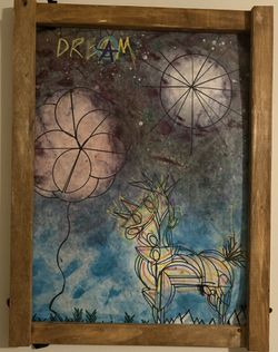 Pierre Rivera Rodriguez Original Signed Painting 